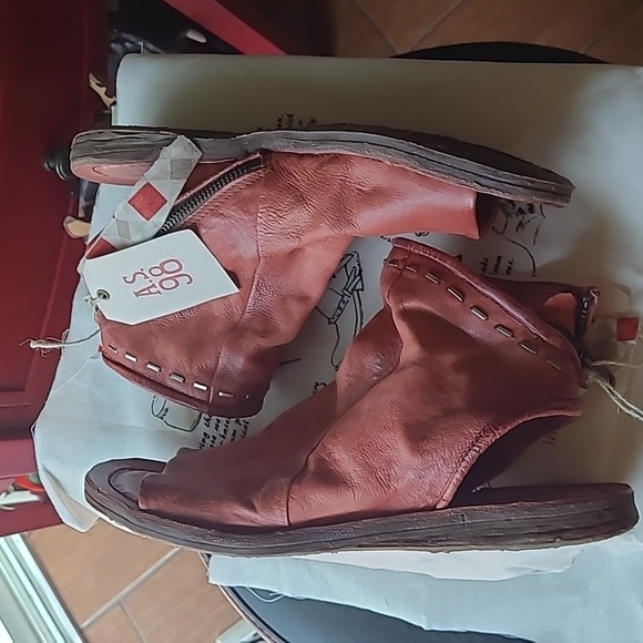 A.S. 98 Rhodes Leather Sandal - Picture 8 of 12